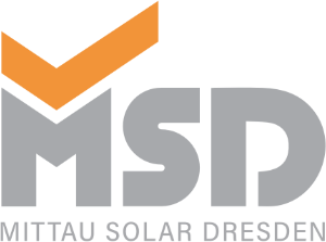 Logo MSD Mittau Solar Dresden Logo MSD Mittau Solar Dresden